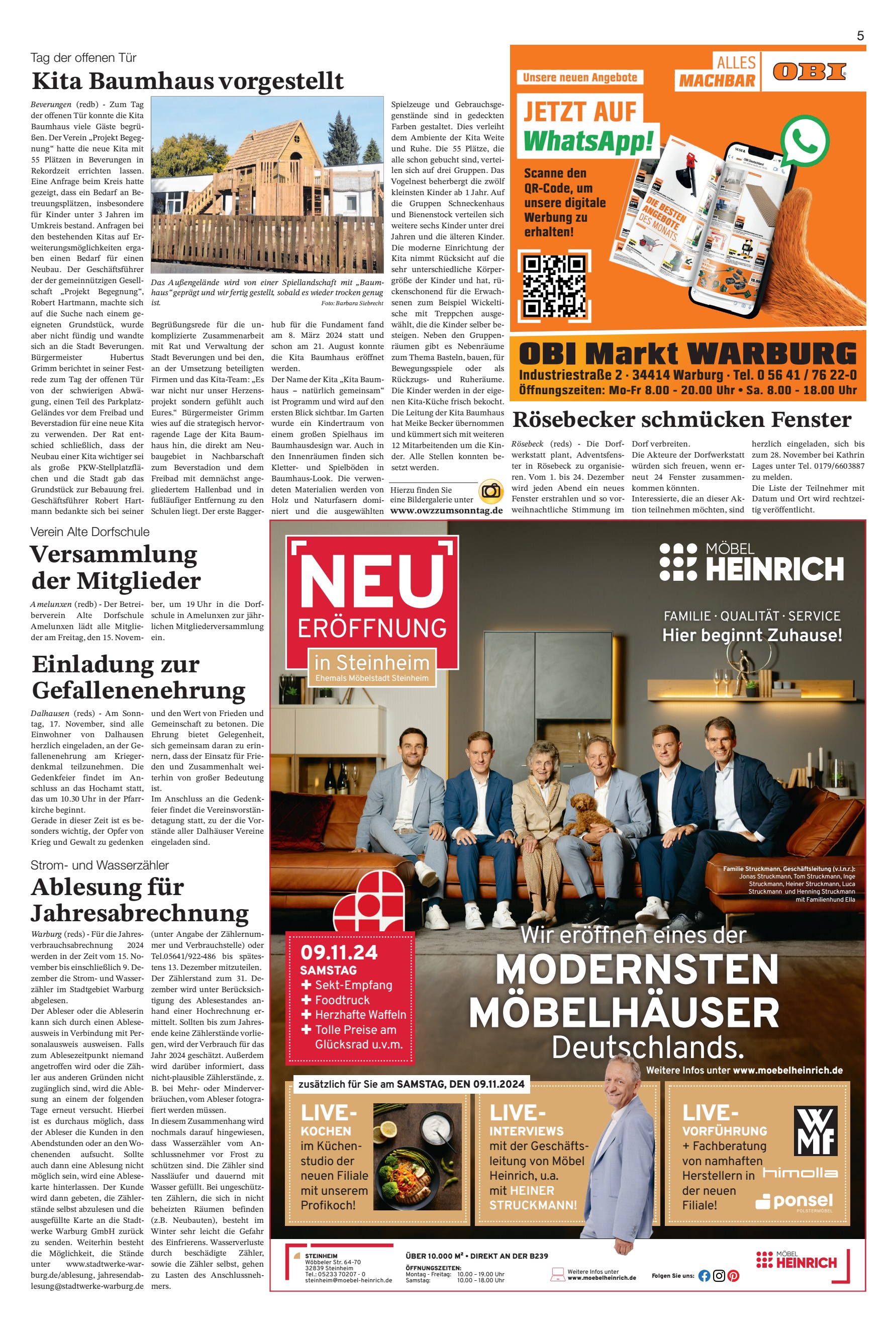 Kita Baumhaus vorgestellt