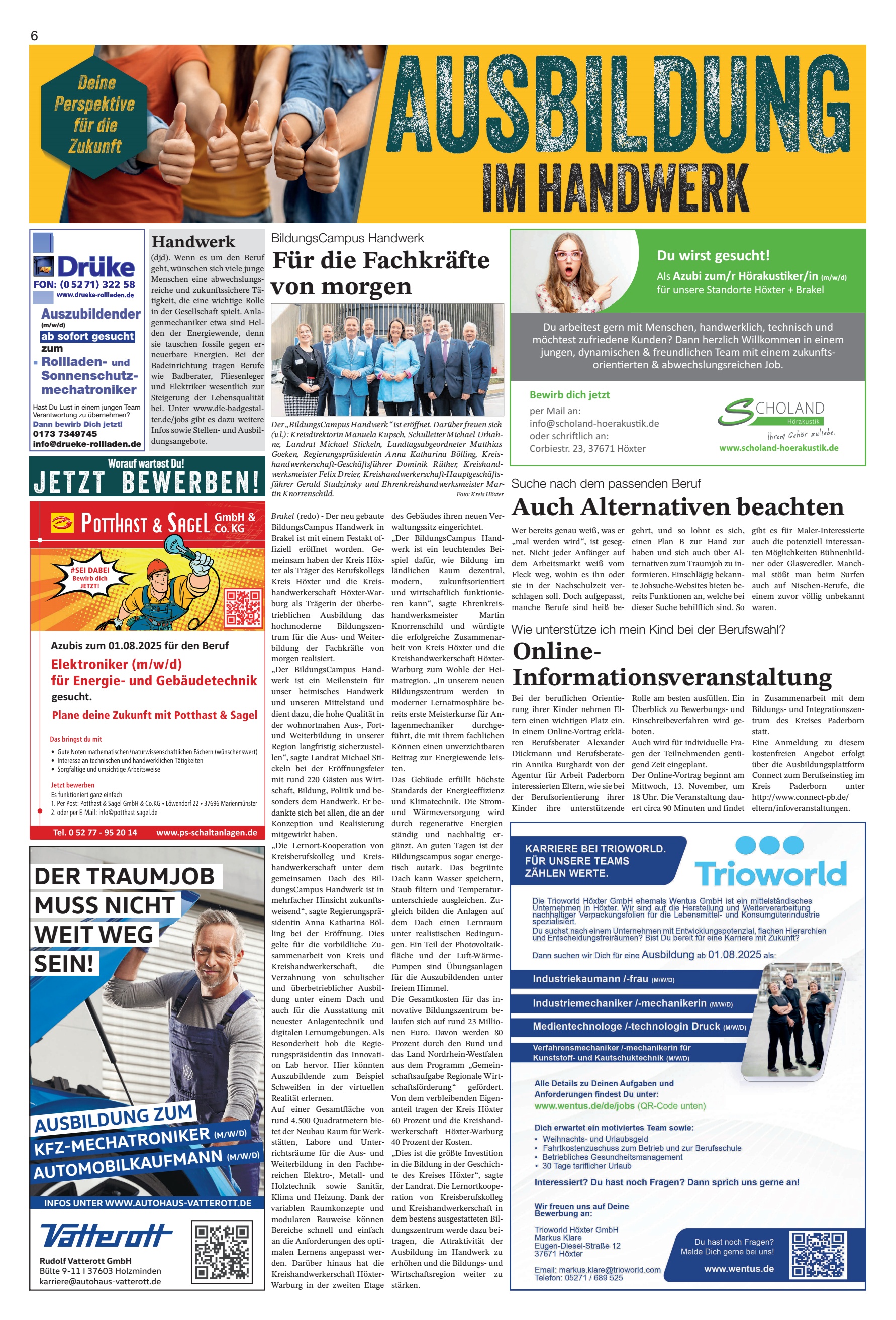 Fachkräfte morgen Online-